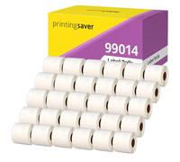 30 Compatibles Rollos 99014 S0722430 54mm x 101mm Etiquetas para Dymo LabelWriter 4XL 450 400 330 320 310 Twin Turbo Duo Seiko SLP 450 420 400 240 220 200 120 100 Pro Plus (220 Etiquetas por Rollo)