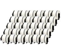 30 Compatibles Rollos DK22223 DK-22223 50mm x 30,48m Etiquetas continuas para Brother P-Touch QL-500 QL-550 QL-560 QL-570 QL-700 QL-720NW QL-800 QL-810W QL-820NWB QL-1050 QL-1060N QL-1100 QL-1110NWB