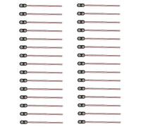 30 conectores de batería de 9 V tipo I, clip de batería de 9 V de alta calidad con extremos de cable, conector de bloque robusto de 9 V para dispositivos electrónicos, proyectos Arduino, tiras LED y