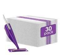 (30 Count) Disposable Mop Pad Refills Compatible with Swiffer WetJet, Spray Cleaning Replacement Pads, Multi-Surface Mop Pad Refills for Floor Cleaning, 30 Pieces Spare Pack