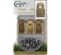 30 cuchillas de repuesto TITAN para robot cortacésped Gardena 0,6mm DIN EN 50636