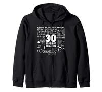 30 Cumpleaños 30 Años Divertido Química Nerd Humor Geek Sudadera con Capucha