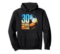 30 Cumpleaños Hombre Mujer Futbolista Fútbol 30 Años Sudadera con Capucha