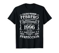 30 cumpleaños Nacido en Febrero de 1996 Vintage 30 años Camiseta