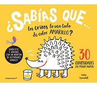 30 curiosidades del mundo animal. ¿Sabías que… los erizos lo ven todo de color amarillo)