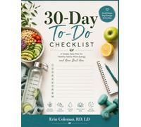 30-Day Checklist Organizer (Food Group Fun)