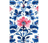 30 Day Prayer Journal - Red & Blue Floral Edition: A guided 30-day devotional with daily prayer and reflection pages