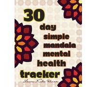 30 Day Simple Mandala Mental Health Tracker