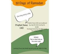 30 Days of Ramadan Coloring Book for Kids: Coloring Book and Stories for Preschoolers