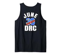 30 de junio Independencia de la RDC República Democrática del Congo Camiseta sin Mangas