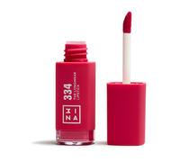 3INA MAKEUP - The Longwear Lipstick 334 - Labial Líquido Rosa vivo de Larga Duración con Acido Hialurónico para Hidratar los Labios - Barra de Labios Matte de Alta Pigmentación - Vegan - Cruelty Free