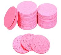 30 esponjas faciales comprimidas para limpiar la cara, reutilizables, almohadillas de viaje