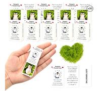 30 fichas de abrazo de bolsillo a granel de pingüino, mini bonito regalo especial de pingüino con tarjeta de felicitación, regalos positivos especiales de pingüino, regalo para mujeres, amigas,