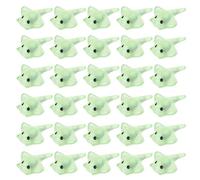 30 figuras de peces en miniatura para decoración de tartas y suculentas, decoración de plantas en maceta