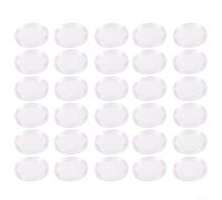 30 fundas transparentes herméticas para cápsulas de plata americana para monedas de 28.3 g, 40 6 mm de diámetro, material plástico protector resistente a los arañazos