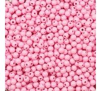 30 g aproximadamente 900 cuentas redondas acrílicas de colores sólidos, cuentas sueltas únicas, joyería hecha a mano, aretes, collares, accesorios estilo 10-4.0 mm 30 g