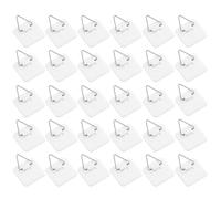 30 ganchos adhesivos para colgar fotos, redondos/cuadrados, para marcos de fotos para el hogar, arte de pared