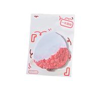 30 hojas adhesivas de notas adhesivas de la serie Fruit Notes, bloc de notas artísticas de frutas, suministros de oficina