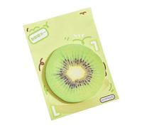 30 hojas adhesivas de notas adhesivas de la serie Fruit Notes, bloc de notas artísticas de frutas, suministros de oficina