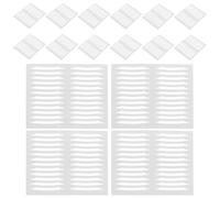 30 Hojas Cinta Invisible, Color Claro, Delgada y Transpirable | Adhesivo de Tela Transparente, Amigable la Piel de Uso Duradero, para Párpados Caídos, Chicas y Principiantes