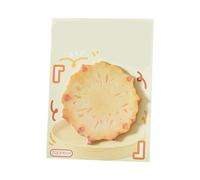 30 hojas de notas adhesivas sencillas de la serie de frutas, bloc de notas, bloc de notas, suministros de oficina escolar para estudiantes