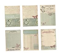 30 hojas decorativas Retro antiguas para escribir cartas, diario, planificador, tarjeta, arte, de cuaderno de antiguo
