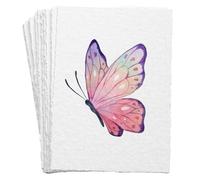 30 Hojas Papel Acuarela 300Gr Algodon 10.2 X 15.2 Cm Bloc Acuarela, Watercolor Papel De Acuarela Para Cartas, Manualidades, Acuarela, Cuadros, Invitaciones