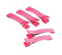 30 horquillas de metal para mujer, 5 cm, pinzas de pelo modernas, bonitas pinzas para el pelo, pinzas simples para el pelo para mujer, pelo grueso y fino, color rosa