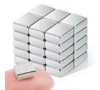 30 imanes pequeños para manualidades, imanes de nevera de 5 x 4 x 2 mm, imanes de neodimio fuertes, imanes de barra de tierra rara, imanes planos multiusos para nevera, bricolaje, miniatura, oficina