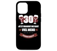 30 Jetzt braucht Die Haut viel Mehr Feuchtigkeit Wein Shirt Carcasa para iPhone 12/12 Pro