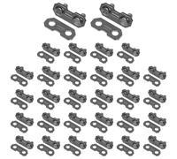 30 juegos de conectores de eslabones de reparación de cadena maestra de motosierra de 3/8 (0.4 pulgadas), accesorios de reparación de cadena de motosierra, kits de reparación de cadena de sierra de