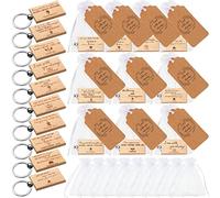 30 juegos de llaveros con versículo bíblico religiosos cristianos para mujeres, llaveros de las Escrituras de la Biblia, regalos religiosos I Am with You Always Sign Tag Bolsa de organza blanca para