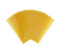 30 láminas de cera for colmena, láminas de panal de cera de abeja natural for fabricación de velas de apicultura.