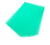 30 Láminas de PVC Translúcido Flexible, Tamaño A4 30x21 cm, 0,3 mm de Grosor - Para Manualidades, Proyectos de Bricolaje, Decoración de Ventanas y Exposiciones (Cian)