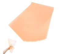 30 Láminas de PVC Translúcido Flexible, Tamaño A4 30x21 cm, 0,3 mm de Grosor - Para Manualidades, Proyectos de Bricolaje, Decoración de Ventanas y Exposiciones (Naranja)