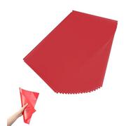 30 Láminas de PVC Translúcido Flexible, Tamaño A4 30x21 cm, 0,3 mm de Grosor - Para Manualidades, Proyectos de Bricolaje, Decoración de Ventanas y Exposiciones (Rojo)