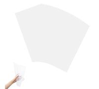 30 Láminas de PVC Translúcido Flexible, Tamaño A4 30x21 cm, 0,3 mm de Grosor - Para Manualidades, Proyectos de Bricolaje, Decoración de Ventanas y Exposiciones (Transparente)