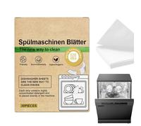 30 Láminas para lavavajillas, alternativa a las tabletas de lavavajillas, limpieza portátil suave para mayor comodidad, higiene, sostenibilidad, limpieza de la cocina del hogar