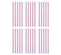 30 lápices triangulares de color macaron con goma de borrar para escribir y dibujar sin problemas