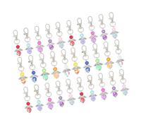 30 llaveros de bendición para enfermera, médico, profesor, invitado, bautizo, baby showers, cumpleaños, boda, regalo, llavero de colores surtidos