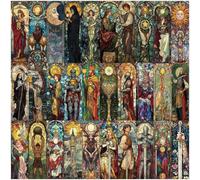 30 Marcadores De Cartas del Tarot De Vitral, Separadores De Páginas De Libros, Ayuda De Lectura, Marcadores De Páginas De Libros para Amantes De Lectura, Escritores Y Estudiantes.