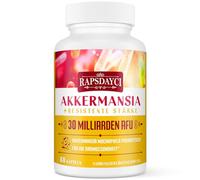 30 mil millones de AFU Akkermansia Muciniphila probiótico, una Akkermansia viva para Mujeres & Hombres, Suplementos para la salud Digestiva y Intestinal (60 Unidad (Paquete de 1))