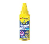30 ml Tropical Supreme Acondicionador de Agua con Aloe para acuarios de agua dulce.