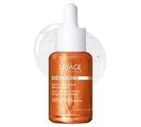 URIAGE DEPIDERM Sérum de vitamina C estabilizada, solución antimanchas para una piel luminosa con un complejo de vitamina C al 20% y niacinamida. Sn fragancia y apto para pieles sensibles.