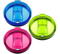 30 oz vaso tapas Set de 3 aptos para YETI Rambler, Ozark Trail, Rtic y más, maxin a prueba de derrames y salpicaduras resistentes tapas tapas