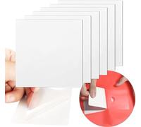 30 parches de reparación de TPU con pegamento, 2,75 x 2,75 pulgadas, kit de reparación de parches inflables, impermeable de TPU para piscina inflable, casa de rebote, paraguas, anillo de natación