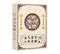 30 parches desintoxicantes para pies, almohadillas de hierbas naturales para los pies, limpieza profunda y desintoxicante para aliviar el estrés y promover el sueño