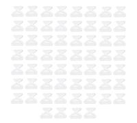 30 pares de almohadillas de silicona antideslizantes para nariz, almohadillas adhesivas negras para gafas de seguridad, almohadillas de nariz