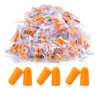 30 pares de tapones para los oídos para cancelación de ruido de espuma ultra suave para dormir ronquidos Cancelar ruido tapones reutilizables