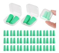 30 Pares Tapones para Los Oídos de Espuma Súper Suave con Estuche, Reutilizable Tapones Oidos Cancelacion de Ruido 38 dB SNR, para Protección Auditiva, Ronquidos, Relajarse, Trabajar, Estudiar, Viajes